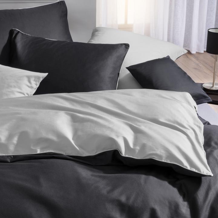 Produktbild Living Home UNI schwarz (Duvetbezug, 240 x 240 cm)