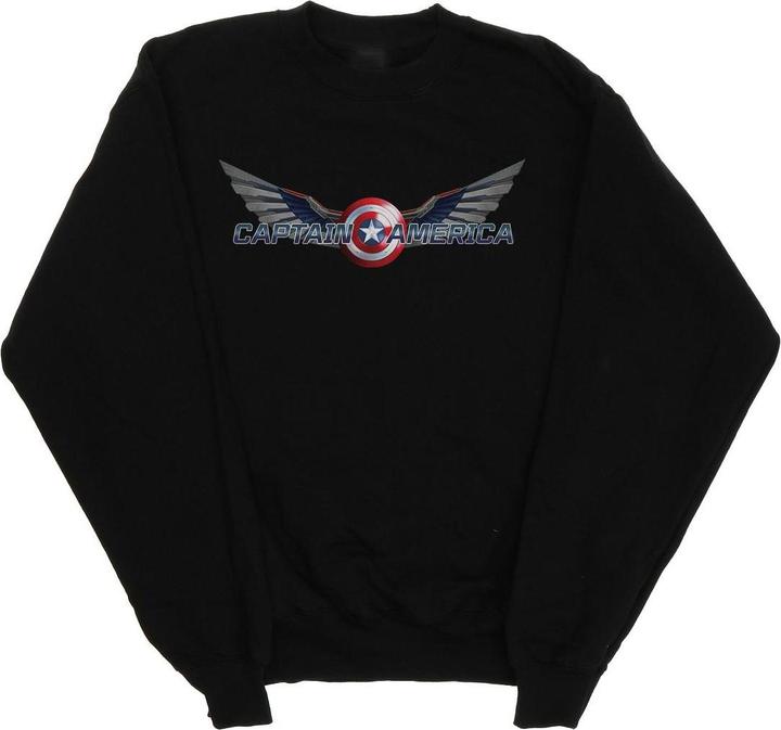Image du produit - Sweat FALCON AND THE WINTER SOLDIER CAPTAIN AMERICA LOGO - Femme (M)