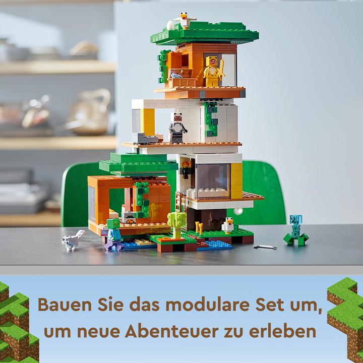 Actual product image LEGO The modern tree house (21174, LEGO Minecraft)