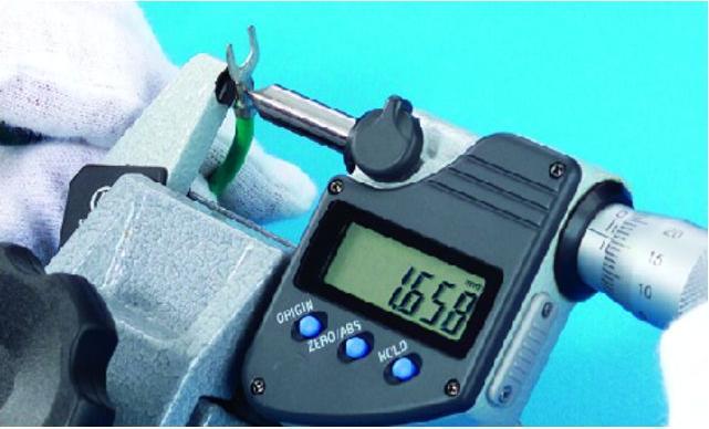 Actual product image Mitutoyo Digital outside micrometer with measuring tip, measuring range: 0-20 mm (mm)