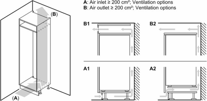 Produktbild Bosch Hausgeräte GIV21AFE0 (Einbau, 96 l)