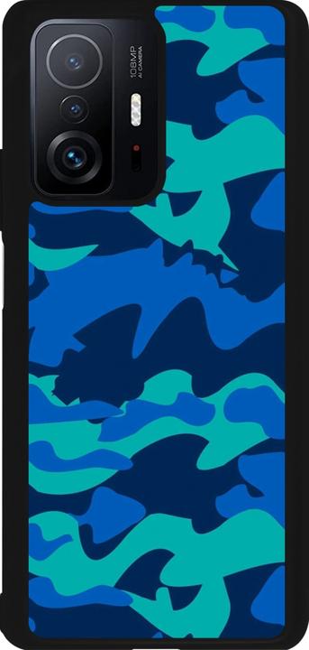 Produktbild PhoneLook Hülle Silikon schwarz Camo Blue (Xiaomi 11T)