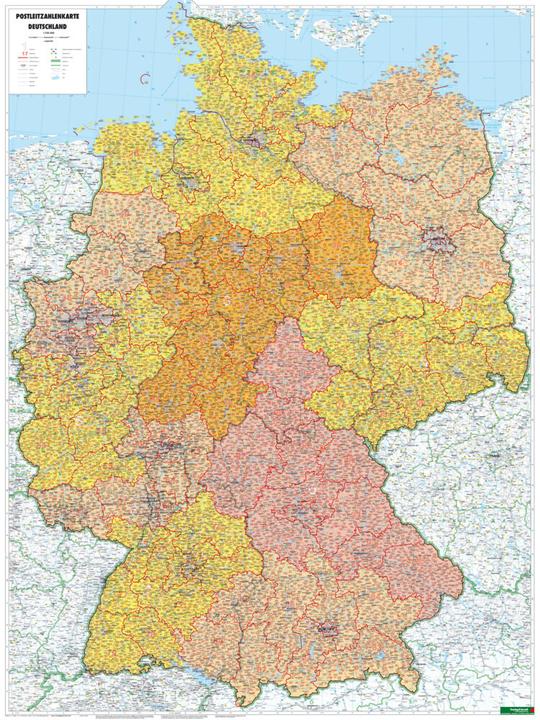Produktbild Freytag Berndt Poster.Deutschland PLZ
