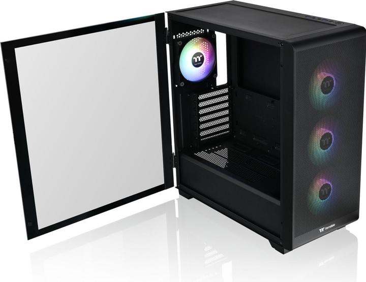 Immagine prodotto Thermaltake S250 TG ARGB Nero (mATX, Mini-ITX, ATX, E-ATX)