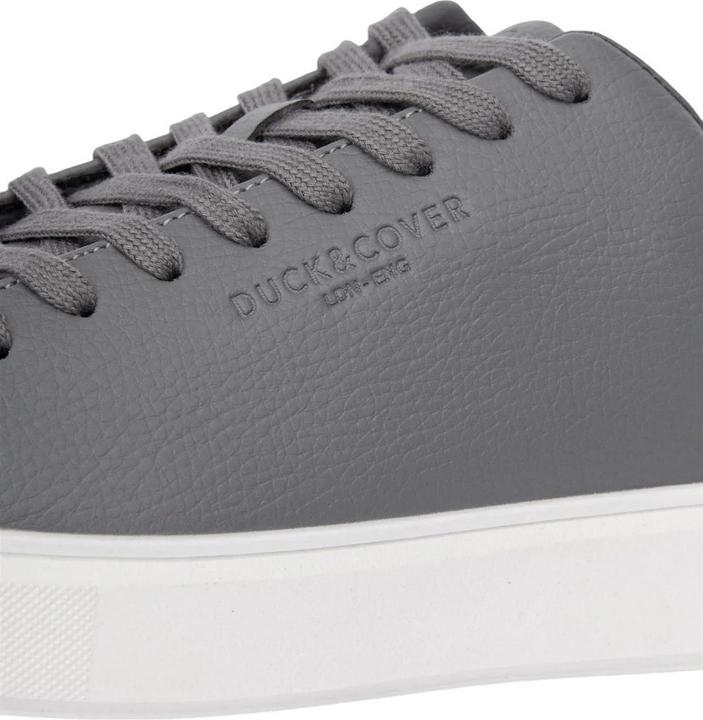 Actual product image Duck and Cover Mens Kremes Leather-Look PU Trainers (43)