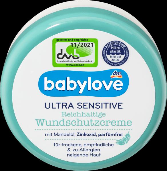 dm babylove Wundschutzcreme ultra sensitive
