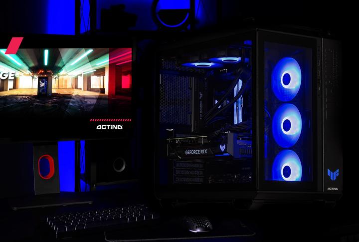 Image du produit Actina Gaming GameOn (AMD Ryzen 7 7800X3D, 32 Go, 2000 Go, AMD Radeon Graphics)