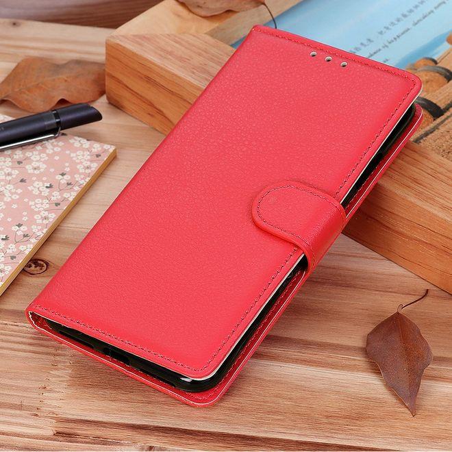 Produktbild MU Classic Litchi Leder Bookcover Series (Oppo A16s, Oppo A54s)