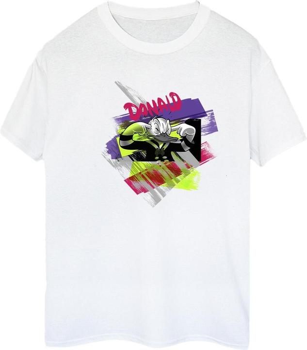 Disney Donald Duck Ear Plug Bright TShirt (XXL)