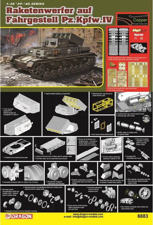 Immagine prodotto 1:35 Lanciarazzi su Fahrgestgest.Pz.Kpfw.IV