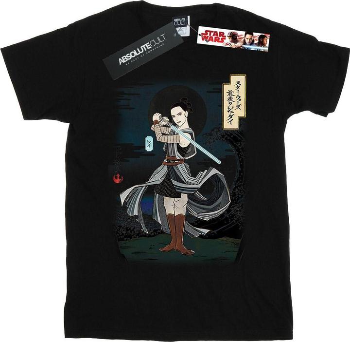 Immagine prodotto Star Wars The Last Jedi Japanese Rey Maglietta Ragazze (128)