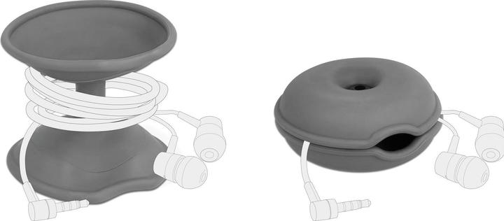 Image du produit Delock Enrouleur de câble (70 mm, 3 pcs)