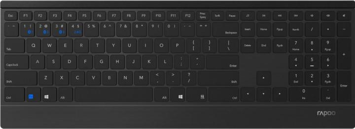 Actual product image Rapoo E9500M (DE, Wireless)