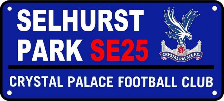 Produktbild Crystal Palace FC Strassenschild Selhurst Park Se25 (40 x 18 cm)