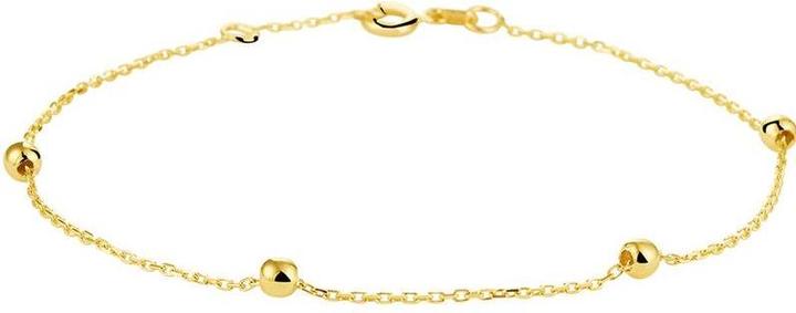 Marie Celeste Armband Anker und Bolltjes 1,0 mm 17,5 - 18,5 cm - Gold (Gelbgold)
