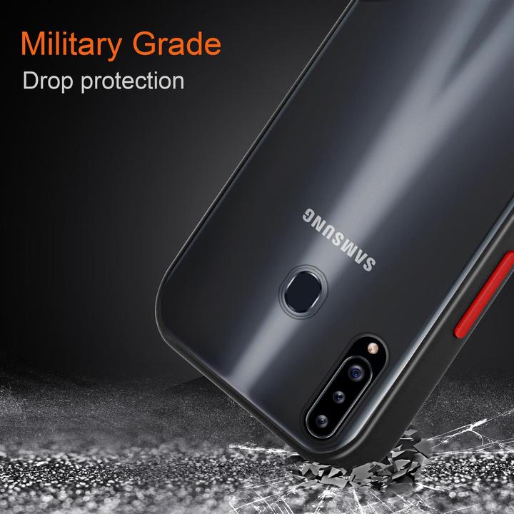 Productafbeelding Cadorabo Hybride matte hoes (Samsung Galaxy A20)