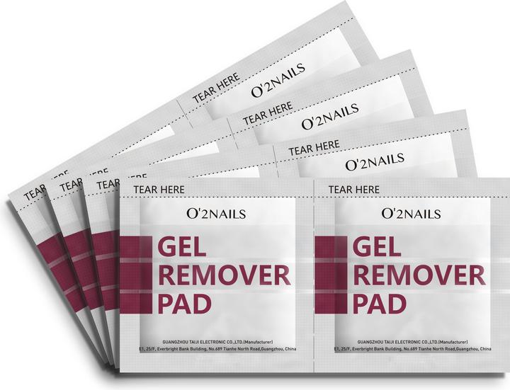 Trisa Gel Remover Pads Box zu Nagelstyling-Set Stylemate 100 Stück