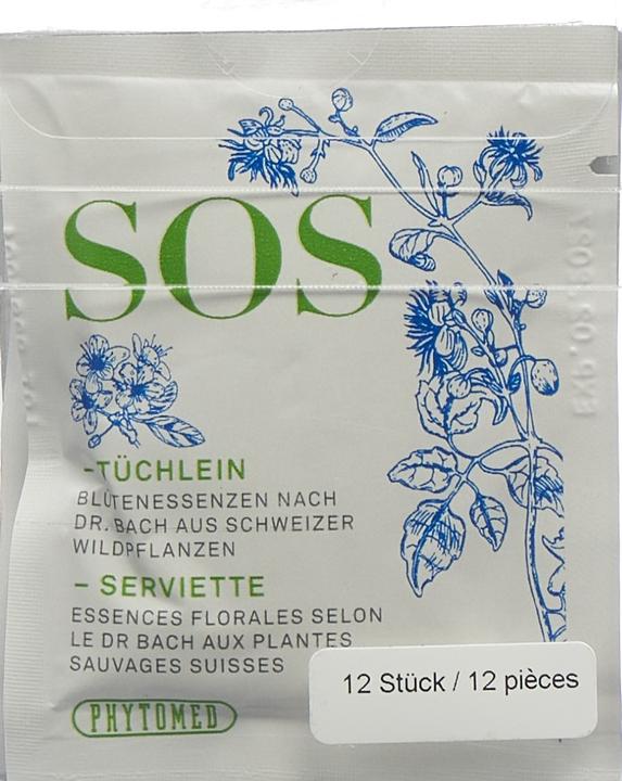Image du produit Phytomed SOS Serviettes (12 pièce(s), Lingettes, 100 g)