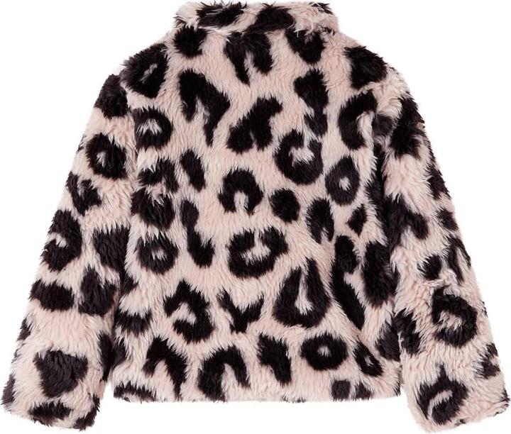 Actual product image VidaXL Children's coat faux fur light pink 116,outer material (116)