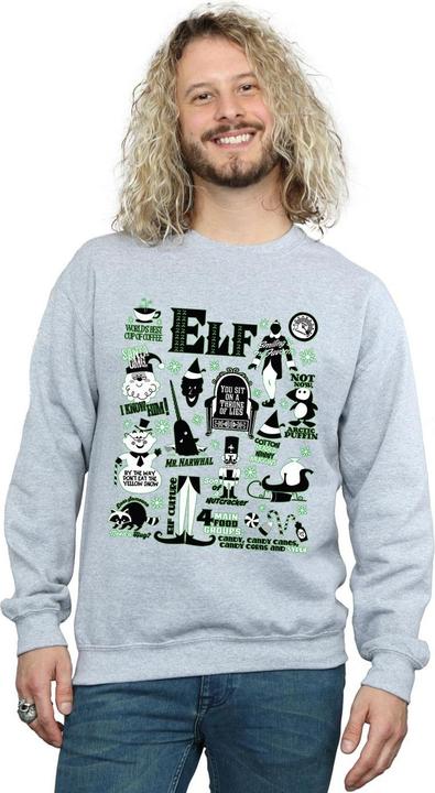 Image du produit Elf - Sweat INFOGRAPHIC POSTER - Homme (XL)