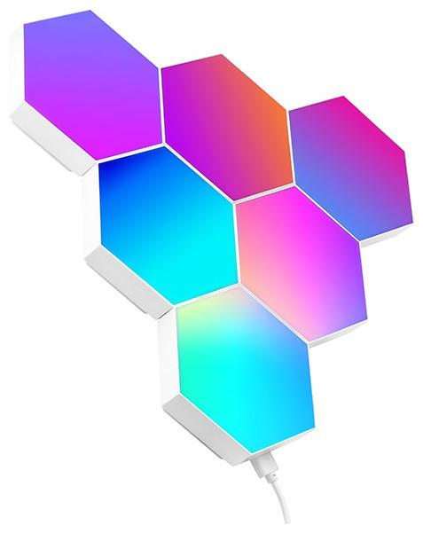 Tracer sześciokątne lampy RGB Ambience -Smart Hexagon