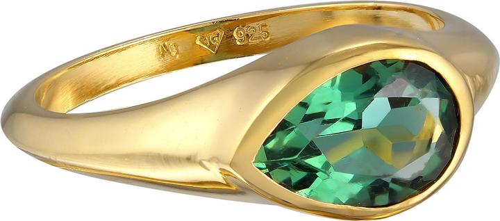 Immagine prodotto Elli Anello PREMIUM Anello con sigillo in quarzo, argento 925 (54, 925 Argento)