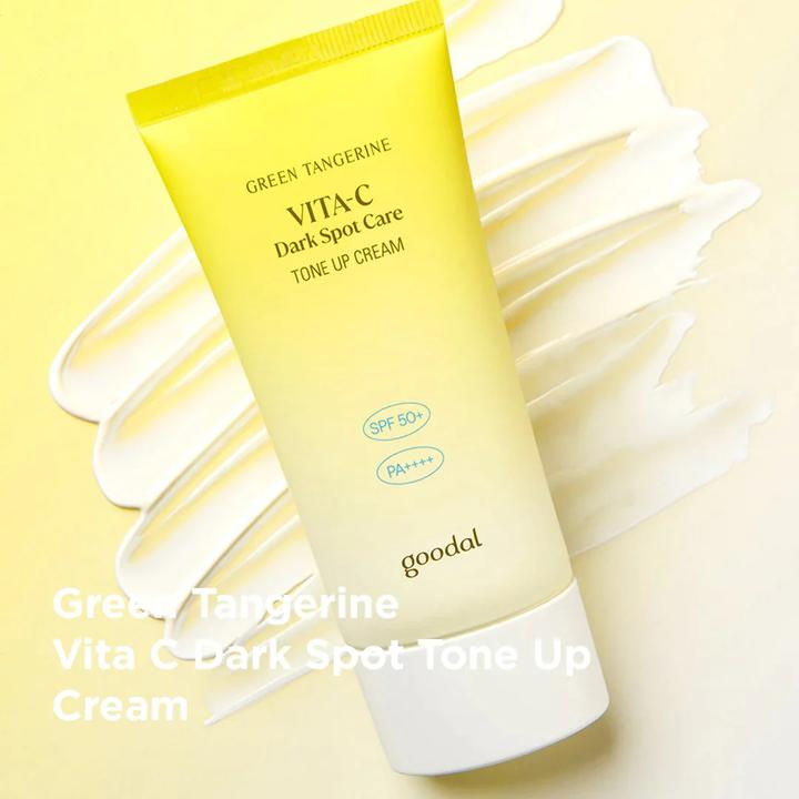 Actual product image Goodal Green Tangeriene Vita C Tone up Cream (50 ml, 24h cream, SPF 50+)