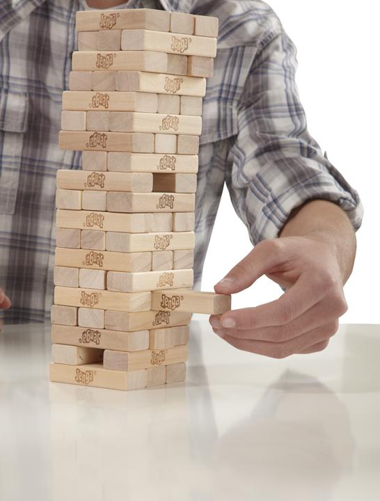 Actual product image Hasbro Gaming Jenga Classic (French, Italian, German)