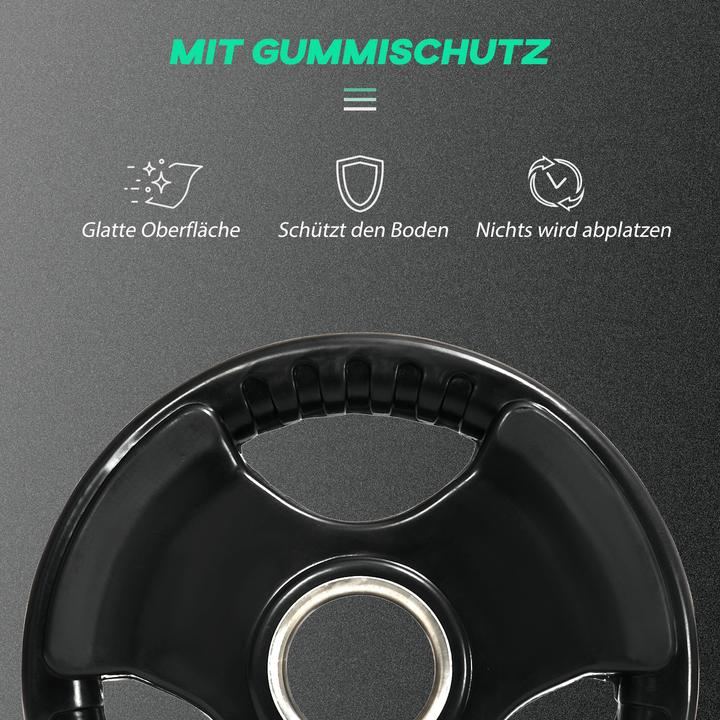 Produktbild SportNow Hantelscheibe mit 5 cm Bohrung (2 x 5 kg)