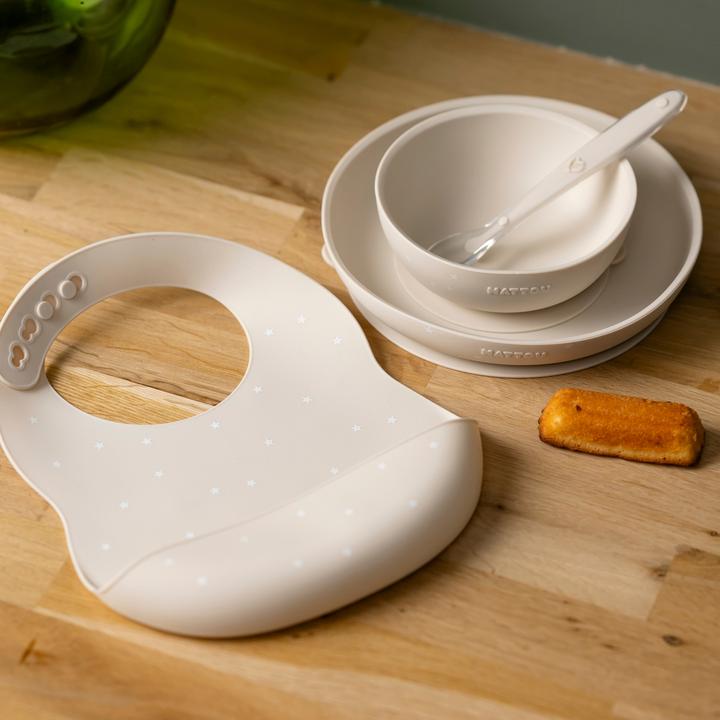 Actual product image Nattou Esslernset mit Lätzchen