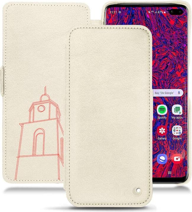 Actual product image Noreve Leather case horizontal (Samsung Galaxy S10 5G)