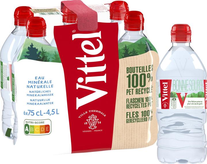 Image du produit Vittel Sportcap 7.5dl (6 x 75 cl)