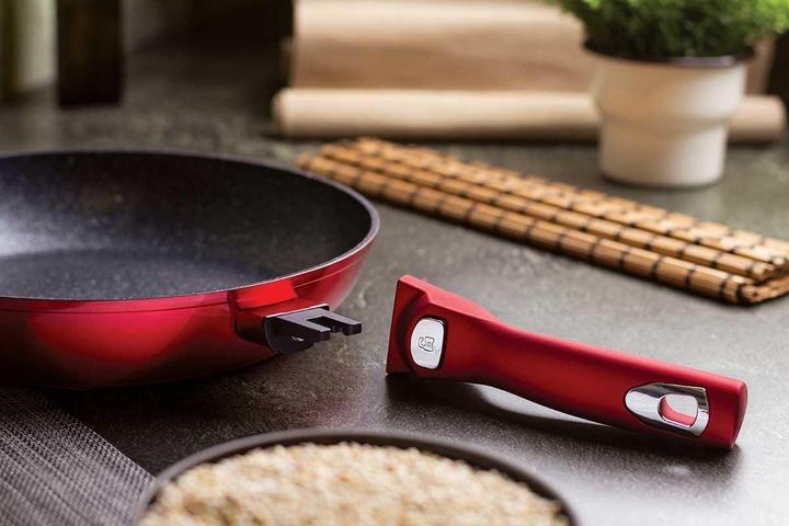 Produktbild BerlingerHaus GRANITE FRY 28cm BURGUNDY BH-1946 (28 cm, Aluminium)