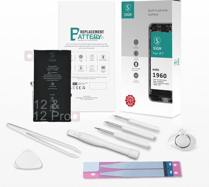 Immagine prodotto SIGN Kit completo per la sostituzione della batteria - iPhone 12/12 pro