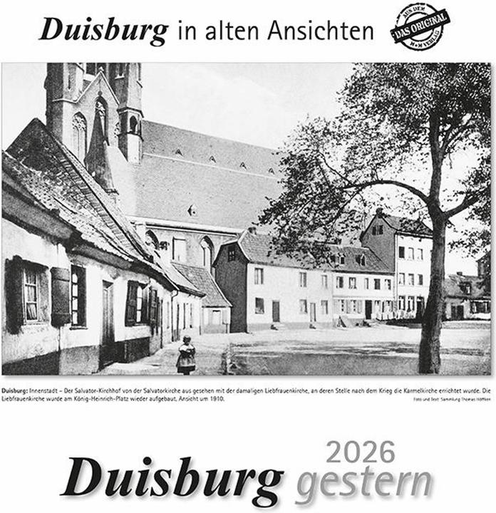 Actual product image Duisburg gestern 2026 (29 x 32 cm, German)