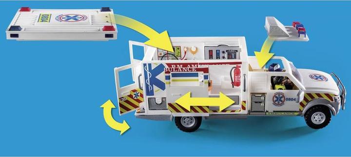 Produktbild Playmobil Rettungs-Fahrzeug: US Ambulance (70936, Playmobil City Action)
