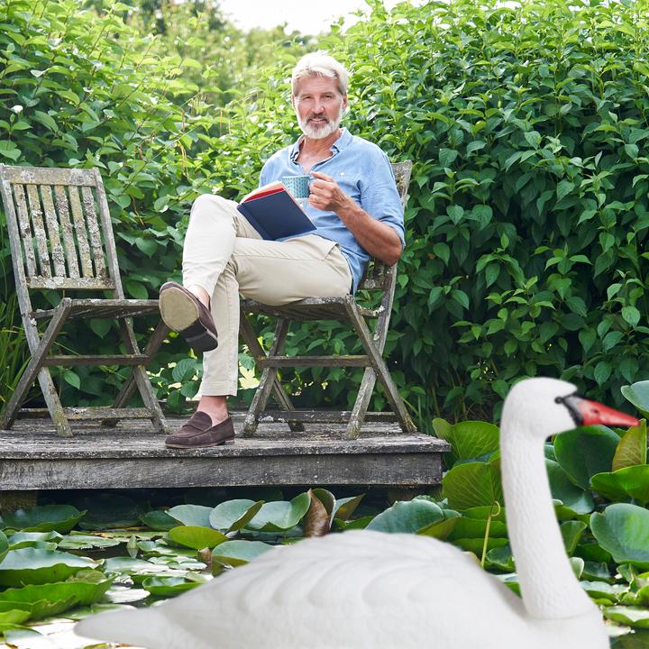 Image du produit Relaxdays Figurine Cygne