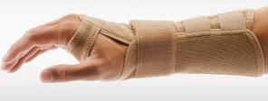 Produktbild Omnimed Ortho Manu Flex Handgelenkbandage rechts hautfarbig (M)