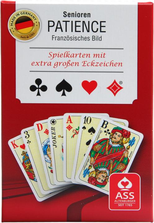 Actual product image AGM Senior Patience. French image (German)