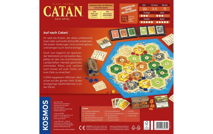 Immagine prodotto Kosmos CATAN - Il gioco (Tedesco)