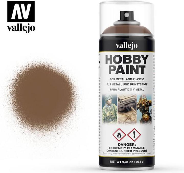 Immagine prodotto Vallejo Vernice Hobby - Marrone sgargiante (28.019) (Beasty Brown, 400 ml)