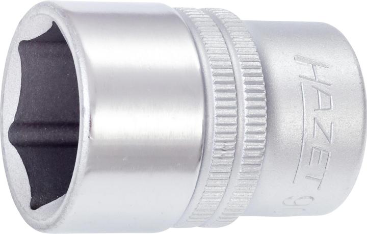 HAZET Inserto per chiave a bussola ∙ esagonale 900-17 ∙ Attacco quadro, cavo, 12,5 mm (1/2 di polli… (17 mm)