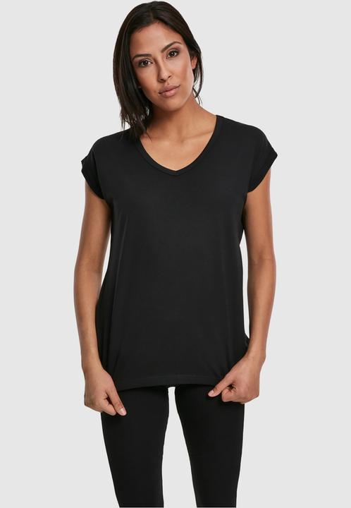 Image du produit Urban Classics Ladies Round V-Neck Extended Shoulder Tee (3XL)