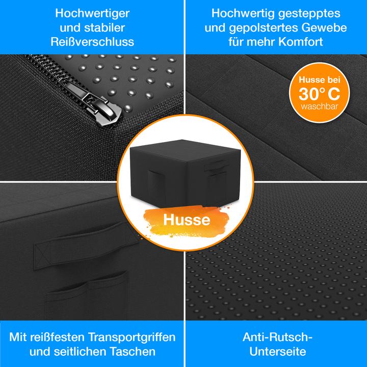 Produktbild Bestschlaf Klappmatratze inkl. Husse & Transporttasche (75 x 195 cm, Schaumstoffkern)