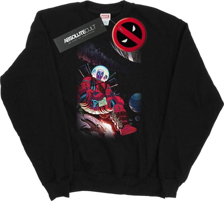 Actual product image Mens Deadpool Astronaut Sweatshirt (3XL)