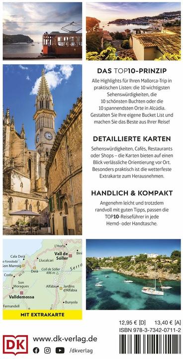 Produktbild TOP10 Reiseführer Mallorca (Deutsch, DK Verlag Reise, 2023)