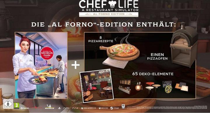Immagine prodotto Nacon Gaming Chef Life: un simulatore di ristorante - Edizione Al Forno (Switch, DE)