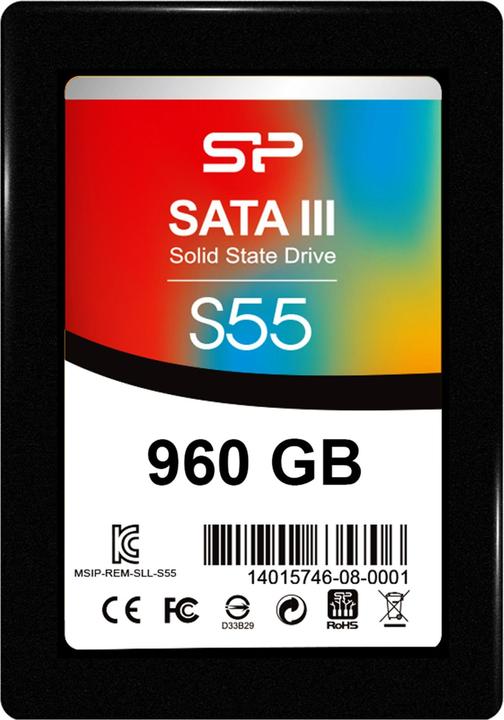 Image du produit Silicon Power Slim S55 (960 Go, 2.5")