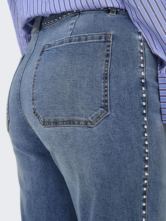 Actual product image Only CARJUICY Hohe Taille Weiter Beinschnitt Jeans Jeans mit weitem Bein (W50/L32)