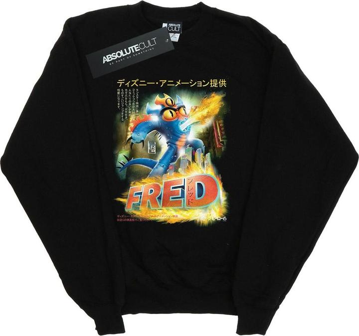 Image du produit Disney - Sweat BIG HERO FRED ANIME POSTER - Fille (128)